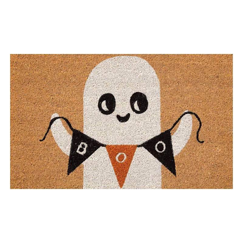 1'6x2'6 'Flying Boo' Halloween Coir Doormat Black/White - Hyde & EEK!  Boutique™ - ShopStyle Outdoor Rugs