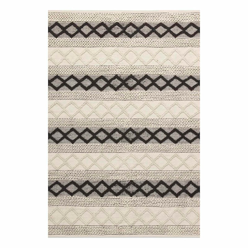 The Perfect Black and White/Cream Modern Rugs