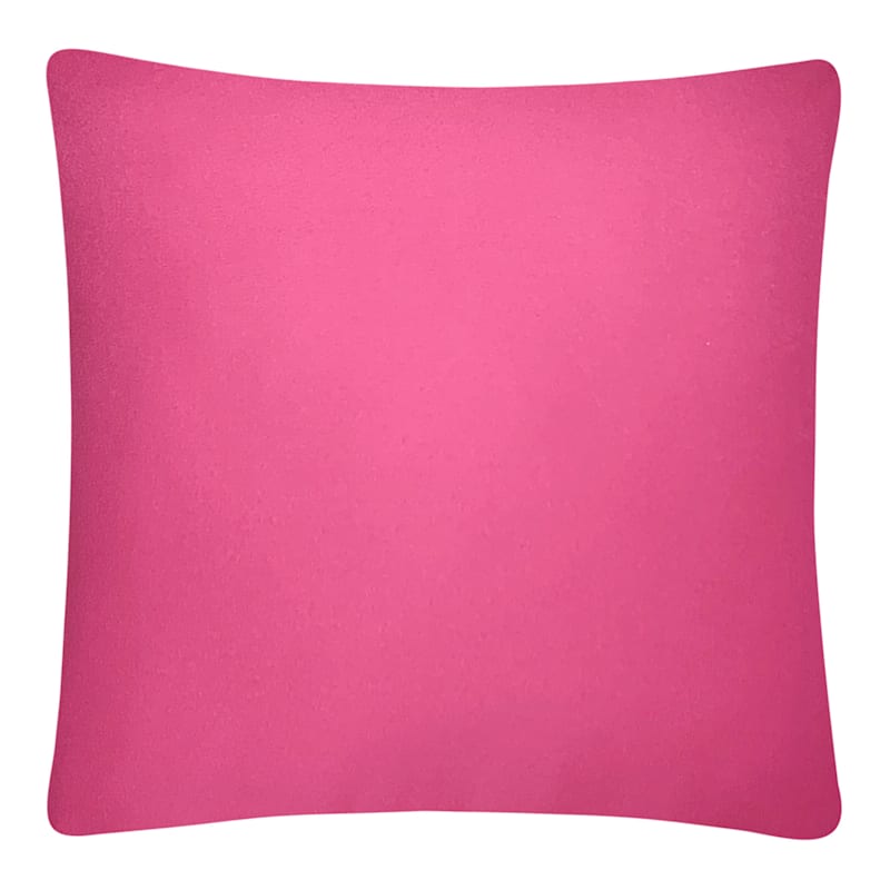 Pink Throw Pillow, 18"