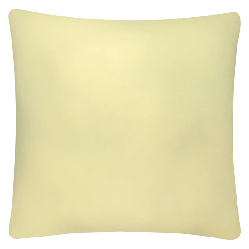 Yellow Throw Pillow, 25"