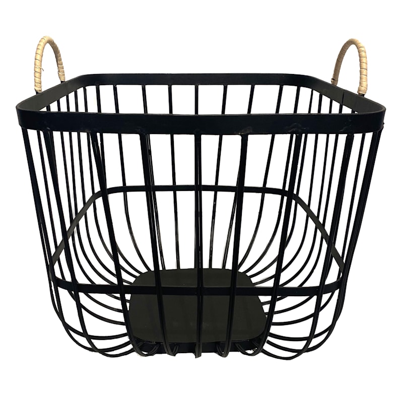 Small square store storage baskets