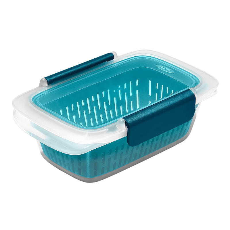 OXO 1.9-Cup Softworks Prep & Go Container with Colander
