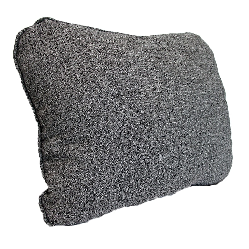Fiddlestix Dark Gray Outdoor Back Cushion