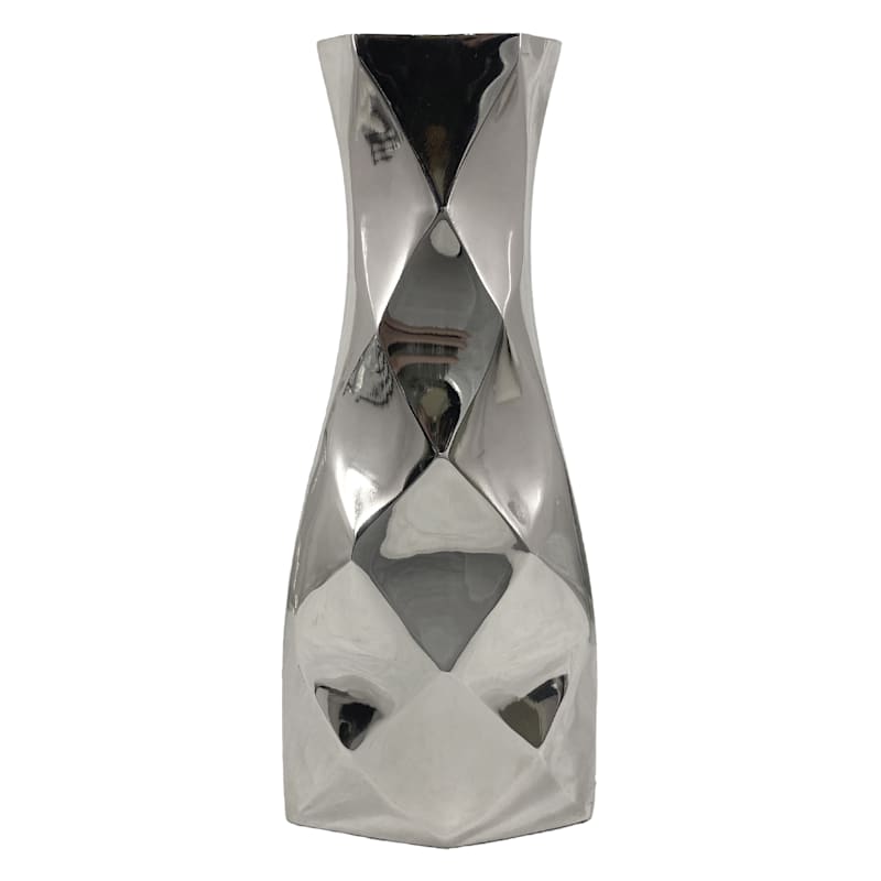 人気 Metallic Aluminum Vase, 14