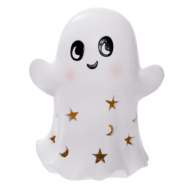 LED Halloween White Ghost Light, 8.5" | At Home
