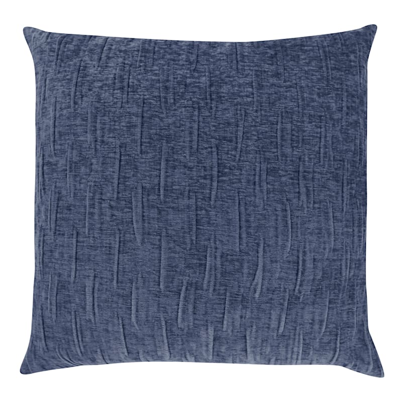 Blue new arrivals chenille pillow