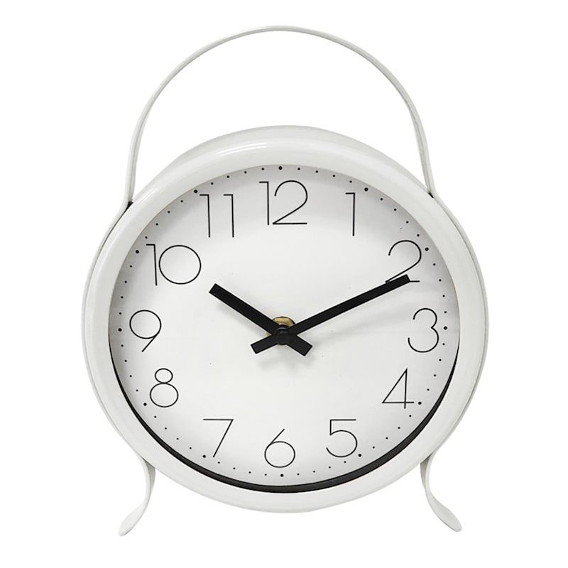 Ty Pennington Metal Table Clock
