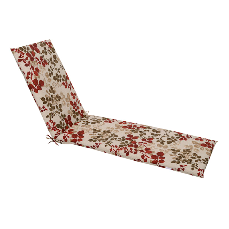 Cabrera Sangria Outdoor Basic Chaise Lounge Cushion