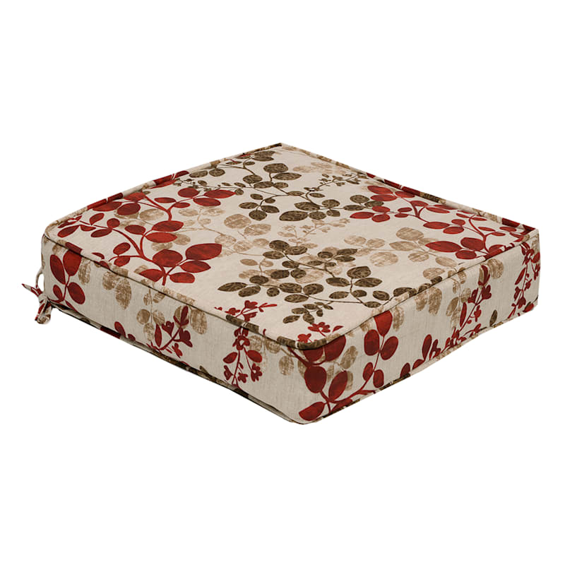 Cabrera Sangria Outdoor Gusseted Deep Seat Cushion