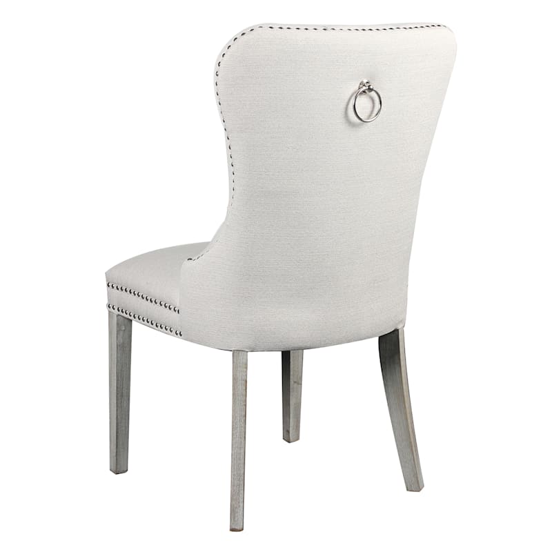 Grace Mitchell Bobbi Dining Chair, Cream | At Home