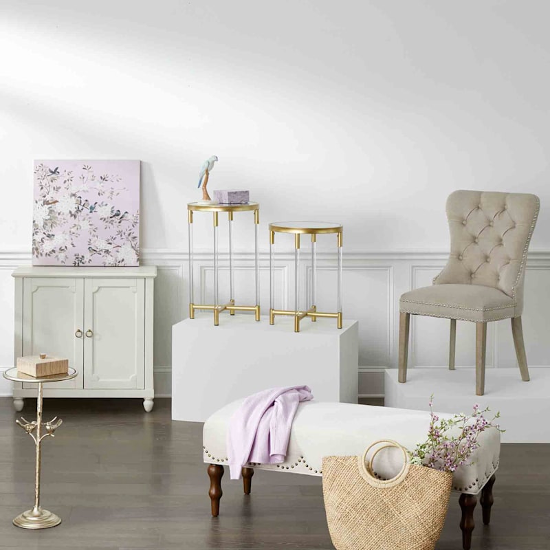 Grace Mitchell Bobbi Dining Chair, Cream | At Home