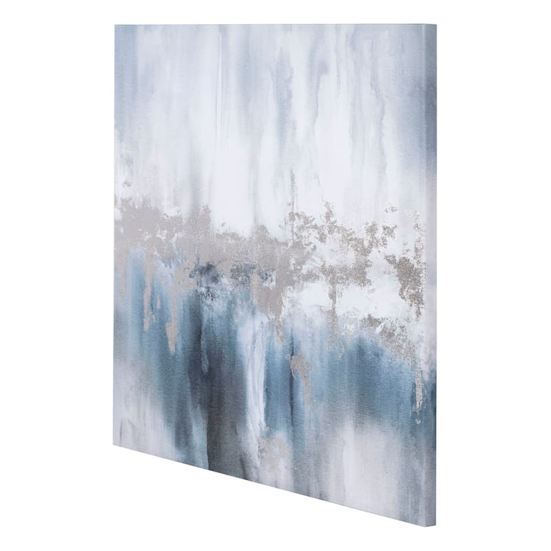 Laila Ali Embellished Abstract Canvas Wall Art, 40"