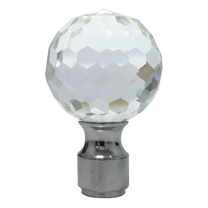 Silver lamp finials discount