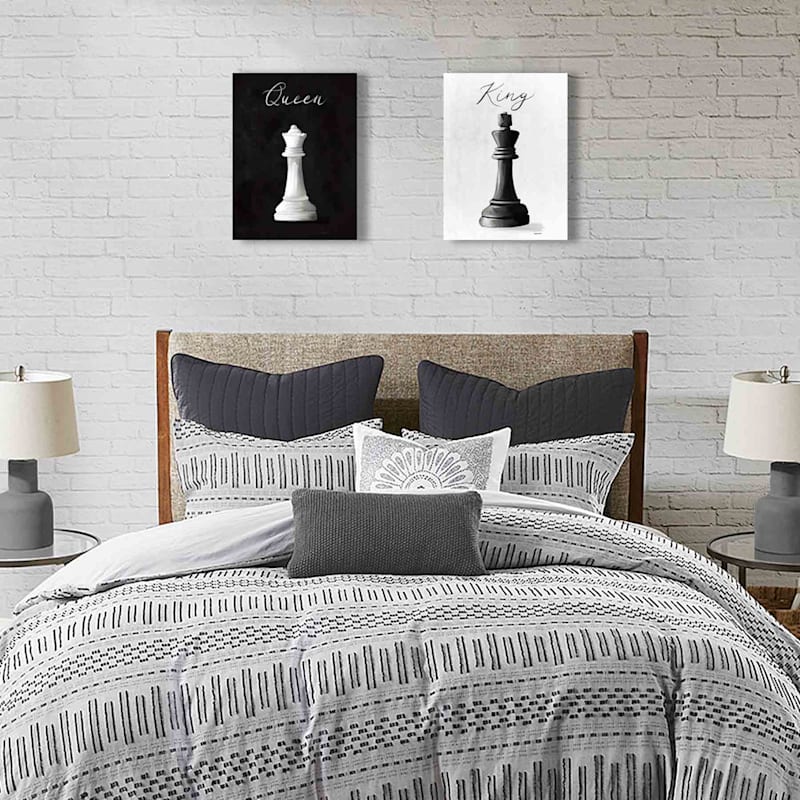 Queen Canvas Wall Art, 12x16