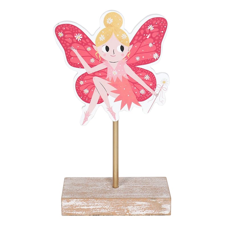 Pink Butterfly Table Decor, 11"