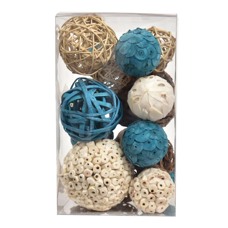 15Piece Blue Natural Orb