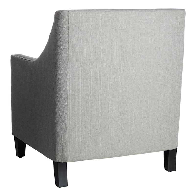 Erica Studded Accent Chair, Grey