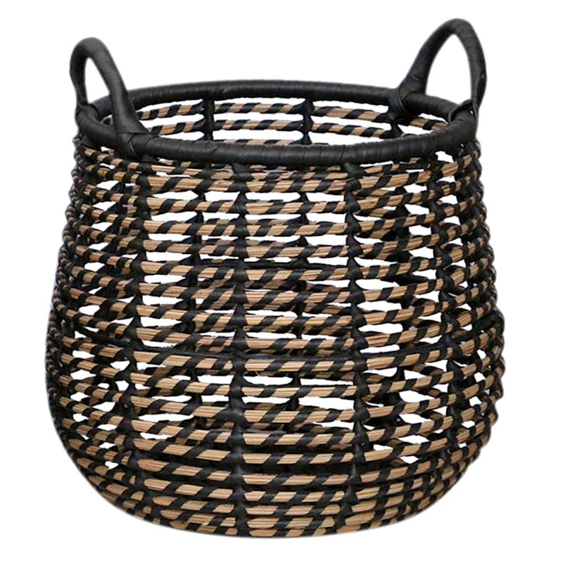 Oval Wicker Laundry Basket - Sandstone / One Size