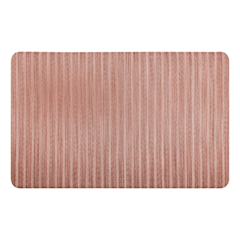Cook 'N Comfort Red Striped Kitchen Mat, 20x39