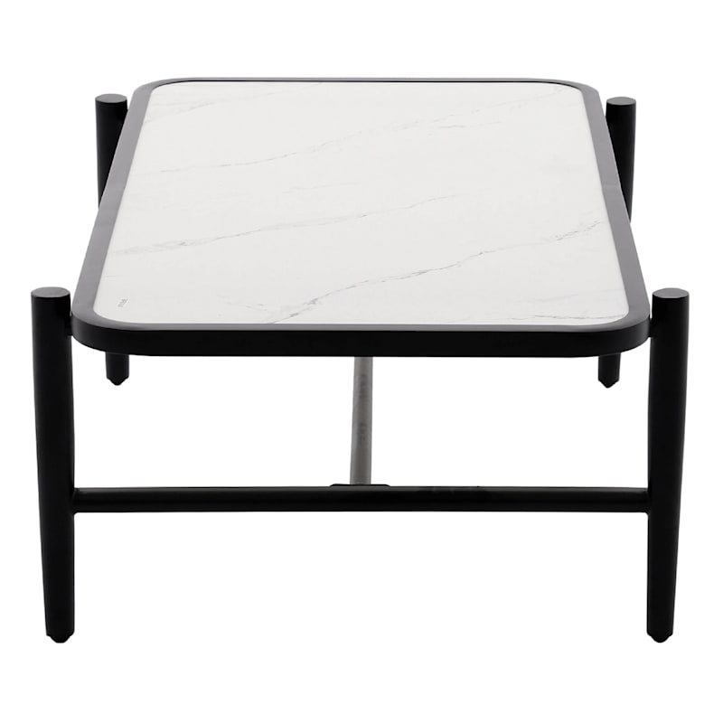 Laila Ali Sydney Outdoor Glass-Top Coffee Table