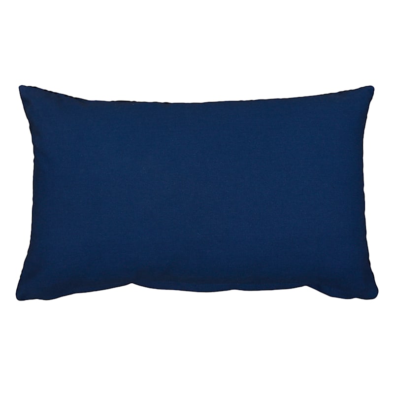 More Peace Please Blue Accent Pillow 18x18 & 22x22 inches — Carla Bank