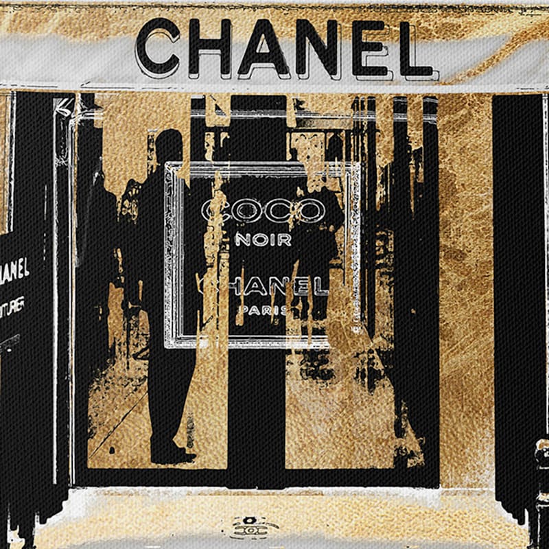 12X16 Fashion Store Front Canvas Wall Art