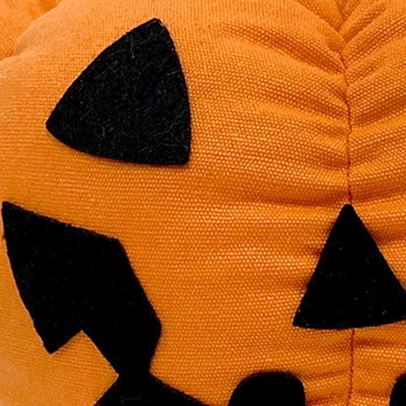 Halloween Hoedown Fabric Jack-o'-Lantern, 8"