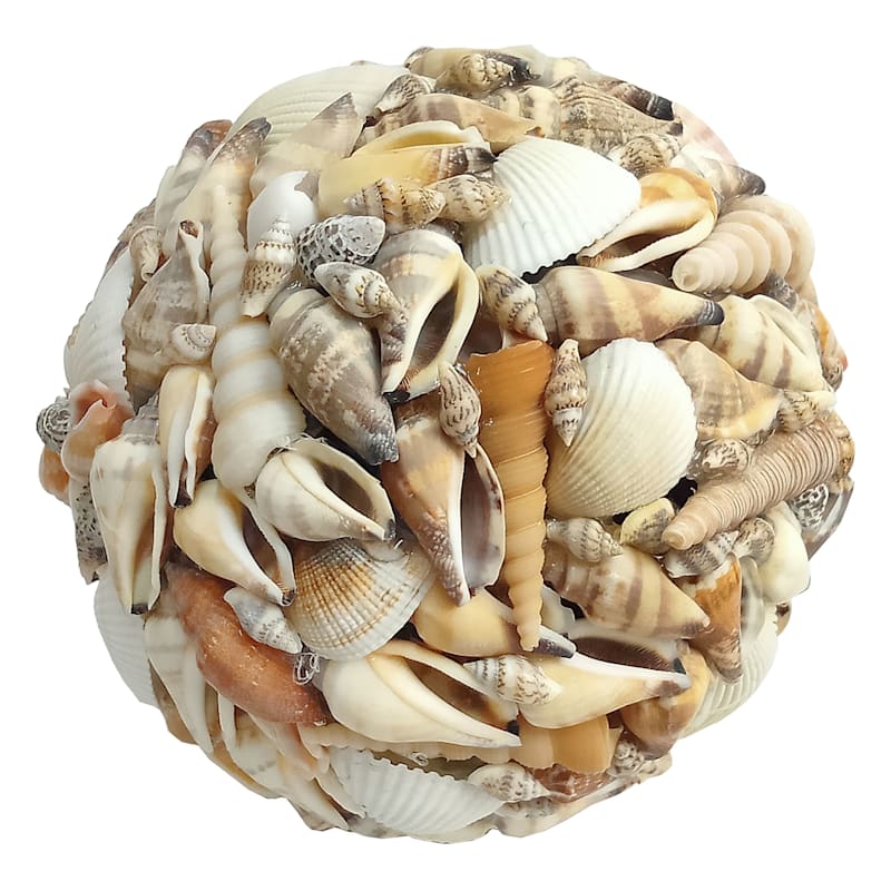 Seashell Decorative Ball, 5"