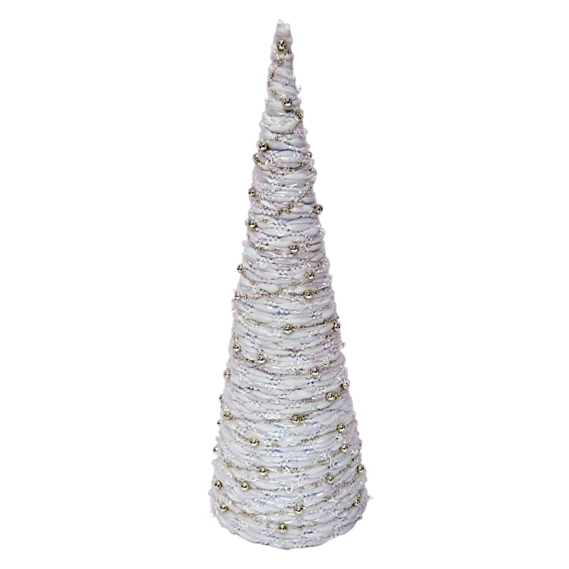 White Cozy Cone Tree, 16.75