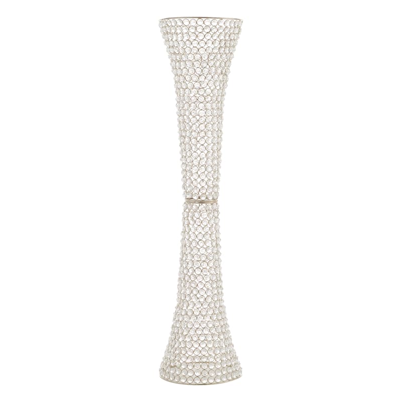 Crystal Glass Vase, 36"