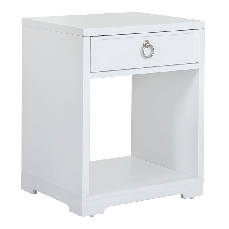 Providence Clara White Accent Table White