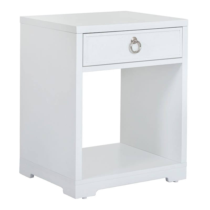 Providence Clara White Accent Table