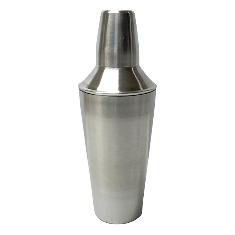 Brushed Stainless Cocktail Shaker, 24oz
