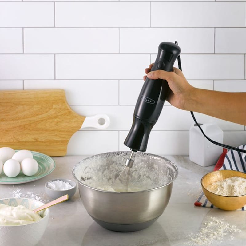 Bella Hand Blender with Whisk Attachment