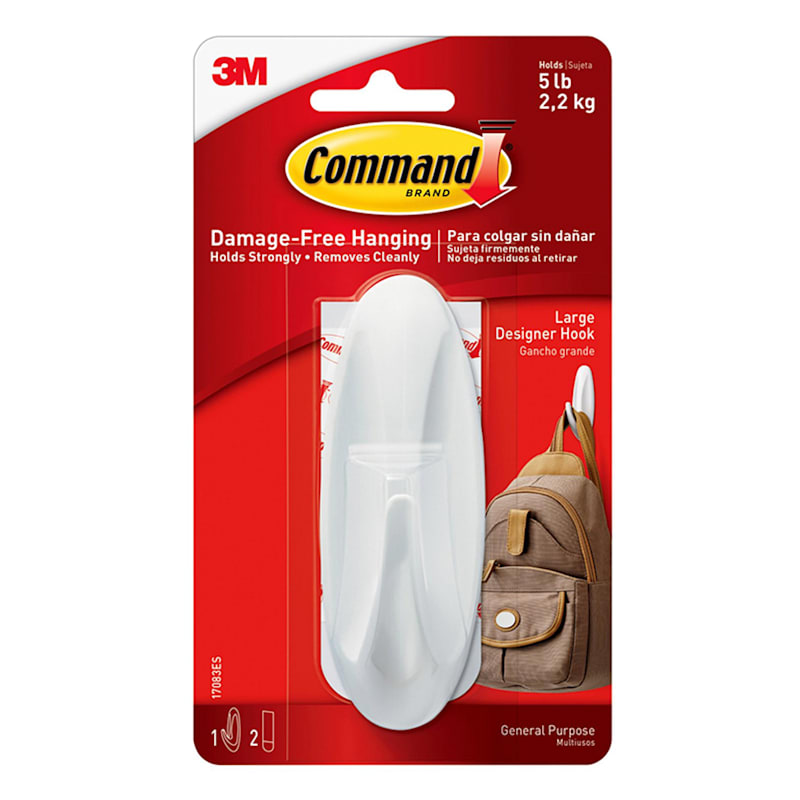 3M™ Command™ Large White Towel Hook