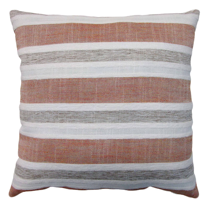 Striped linen pillow 2025