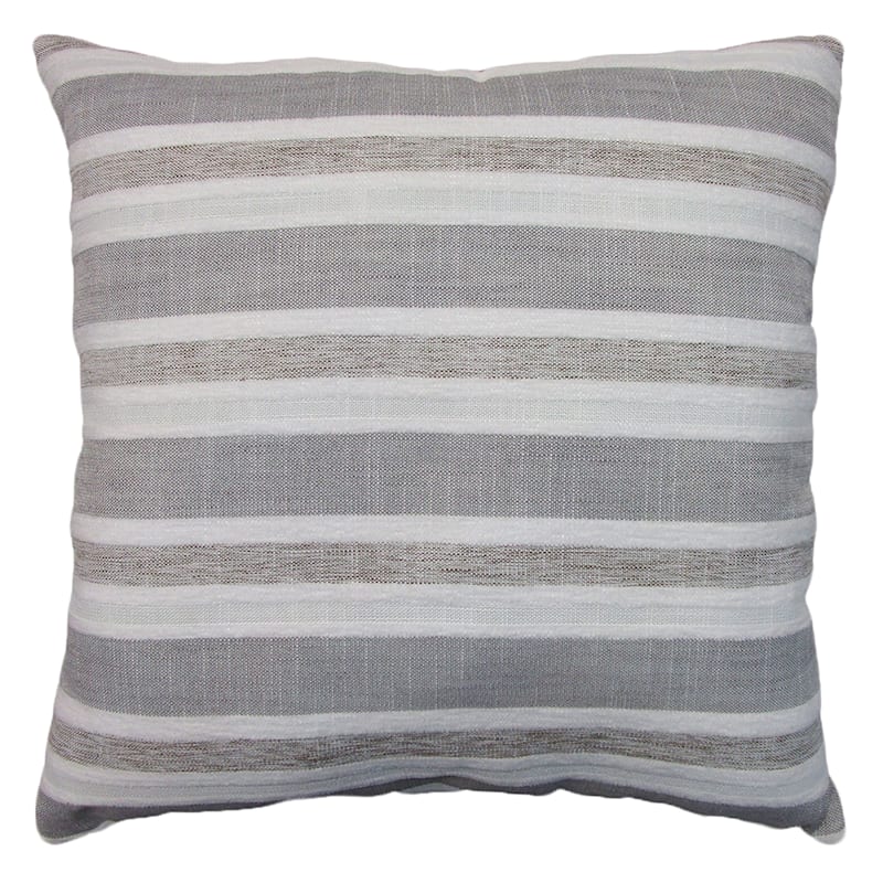 Grey striped throw pillows cheap