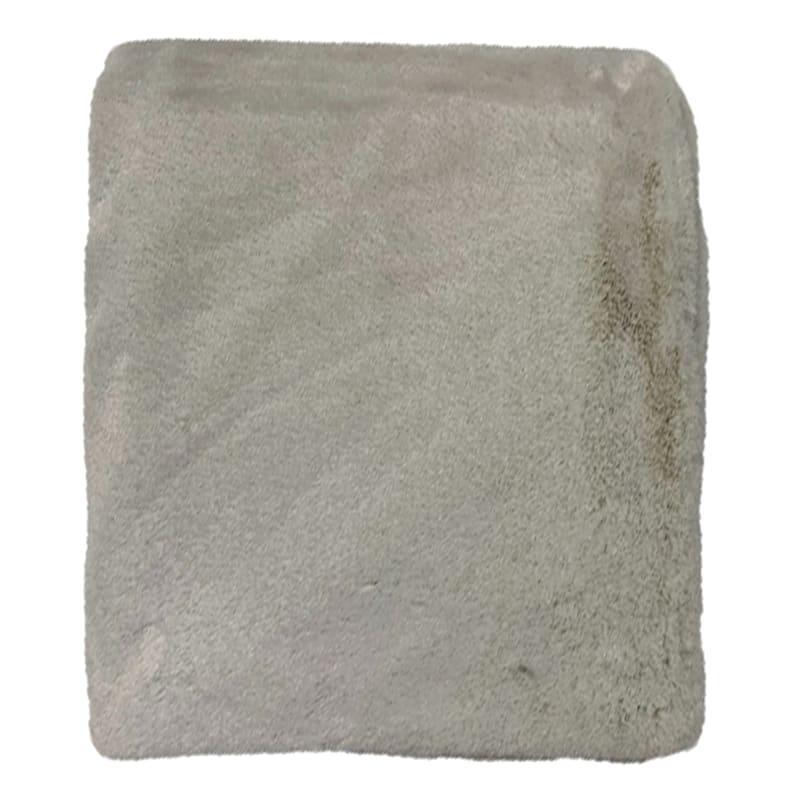 Chinchilla faux fur online throw blanket