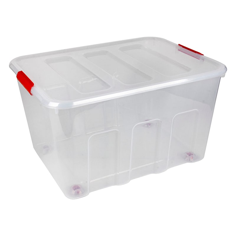 Multipurpose Clear Storage Tub Container, 35L