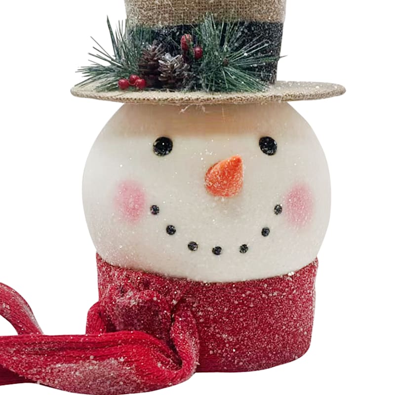 Snowman Hat Tree Topper | A Christmas Craft Idea | Photogenics On