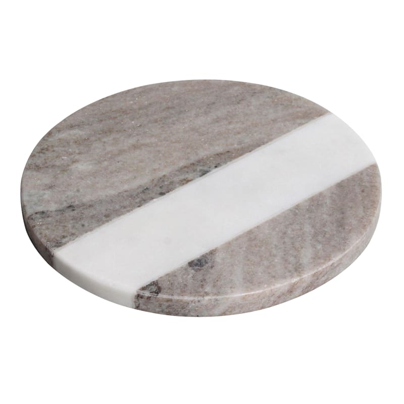 LA Round Marble Trivet