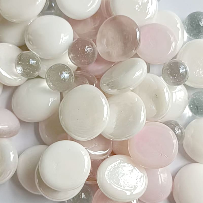 White Glass Gem Filler, 42oz