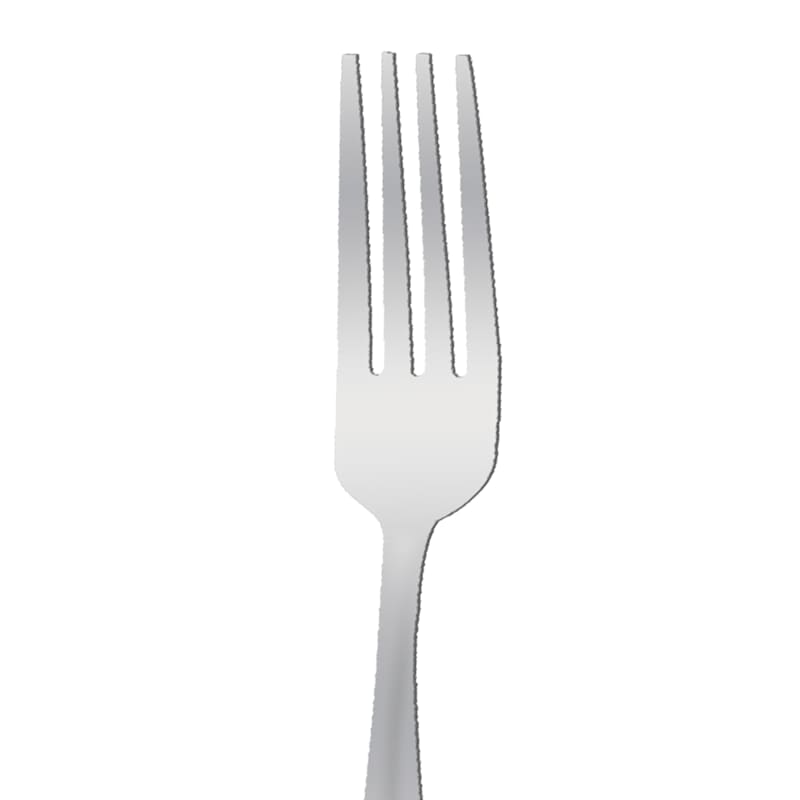 Percy Dinner Fork, Satin Silver