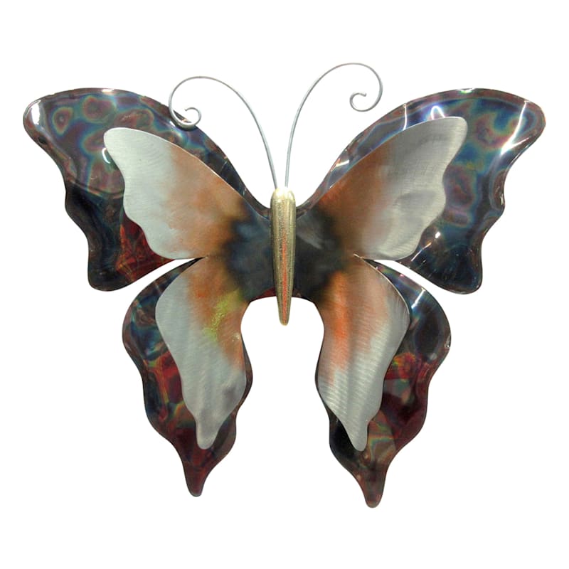 Metal Butterfly Outdoor Wall Decor, 19