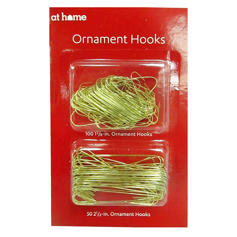 150-Count Gold Ornament Hooks