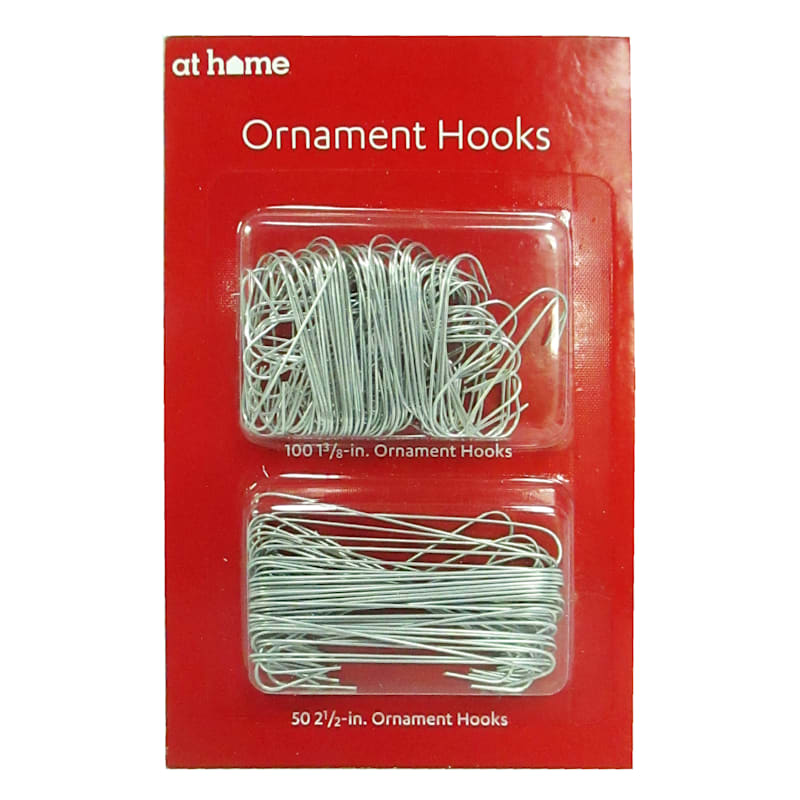 150-Count Silver Ornament Hooks