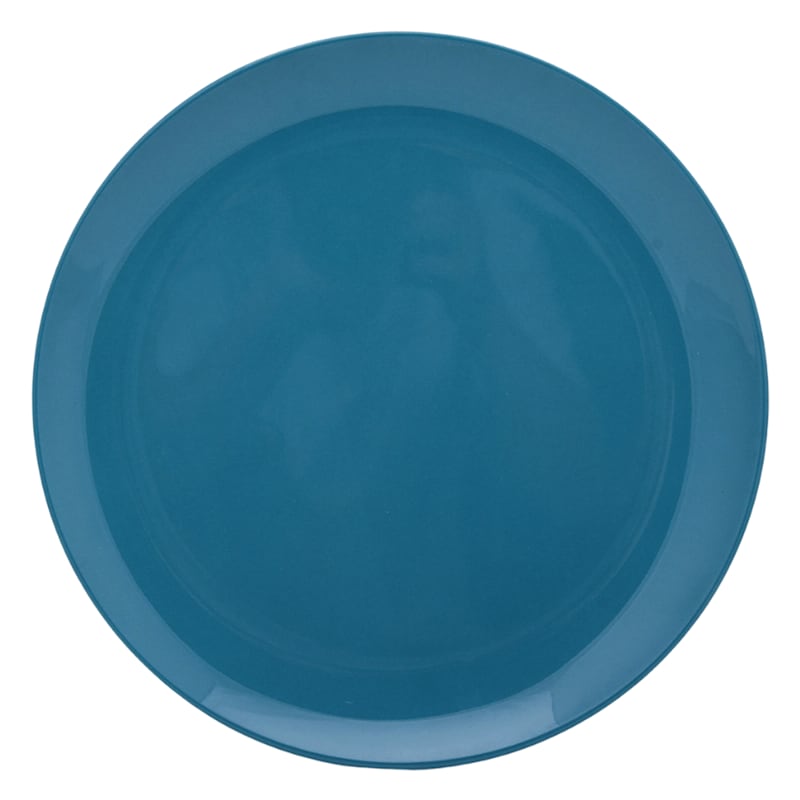 Sunny Club Melamine Dinner Plate, Turquoise