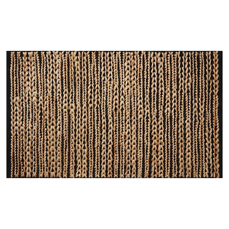 Tracey Boyd Black Jute Accent Rug, 27x45