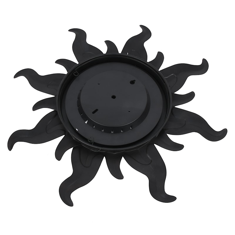 at Home Metal Sun Outdoor Thermometer