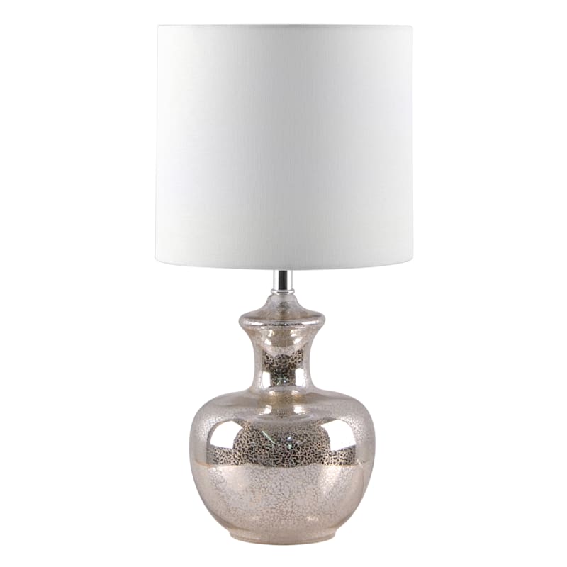 Mercury glass cheap accent lamp